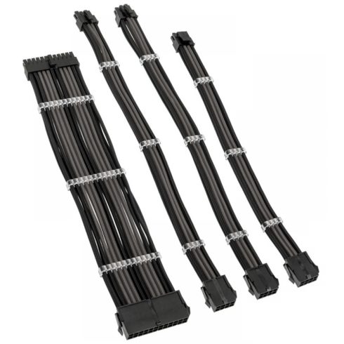 KOLINK Core Standard fonott hosszabbító kit Jet Black/Gunmetal Grey