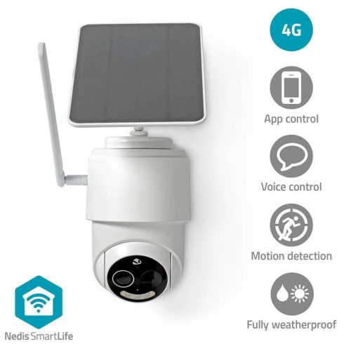 NEDIS SIMCBO50WT SmartLife kültéri kamera 4G 2MP 3.2mm