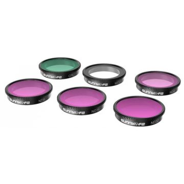   SUNNYLIFE IST-FI9317 MCUV+CPL+ND4+ND8+ND16+ND32 Insta360 GO 3/2 filters