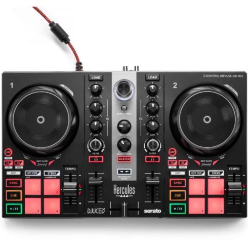 HERCULES 4780940 DJControl Inpulse 200 MK2 fekete