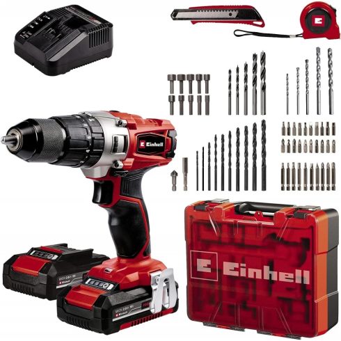 EINHELL TE-CD 18/2 Li-i +64 (2x2.0 Ah) Akkus ütvefúró-csavarozó