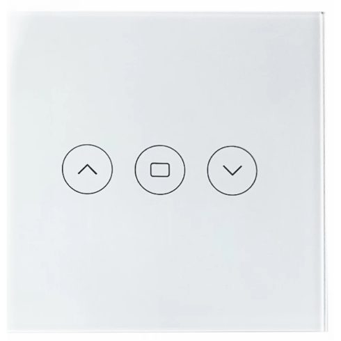 SMARTWISE SMW-KAP-ROLW Wi-Fi + Bluetooth okos redőnykapcsoló eWeLink app kompatibilis fehér