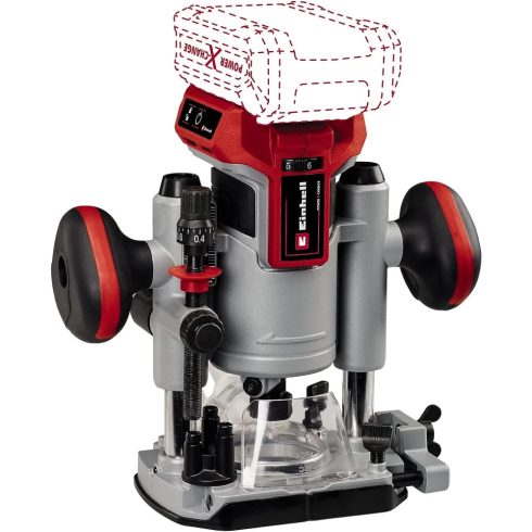 EINHELL TP-RO 18 Li BL Akkumulátoros felsőmaró - akku és töltő nélkül
