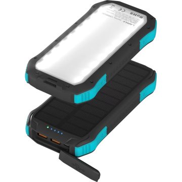 LAMAX Journey napelemes powerberbank 12000mAh 20W