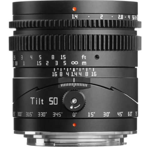 TTARTISAN Full Frame 50mm F1.4 FX (Canon RF) Tilt objektív