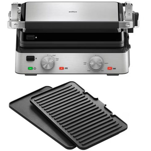BRAUN CG 7020 MultiGrill 7 kontakt grill fekete/rozsdamentes acél