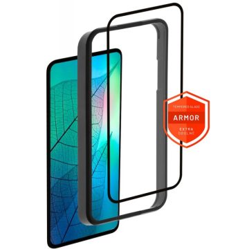   FIXED 2.5D Armor Tempered Glass aplikátorral Samsung Galaxy A54 5G fekete