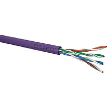 SOLARIX CAT5E Összekötő Lila 305m SXKD-5E-UTP-LSOH