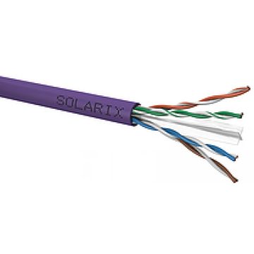 SOLARIX CAT6 Összekötő Lila 305m SXKD-6-UTP-LSOH