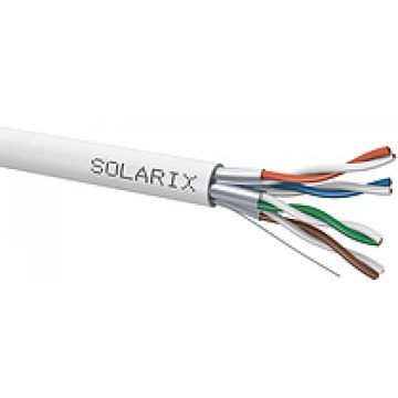 SOLARIX CAT6A Összekötő Fehér 50m SXKD-6A-STP-LSOH