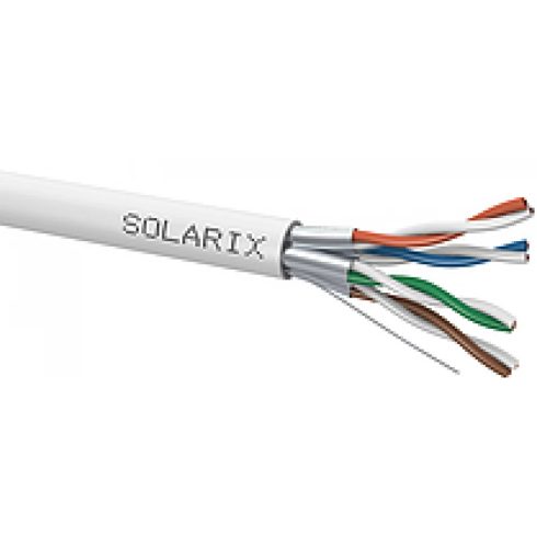 SOLARIX CAT6A Összekötő Fehér 50m SXKD-6A-STP-LSOH