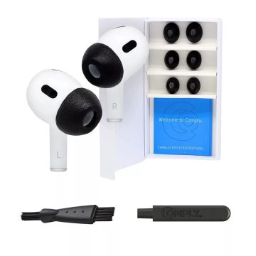   COMPLY TrueGrip Premium Memóriahab fülilleszték Apple AirPods Gen 1/2 fülhallgatókhoz S