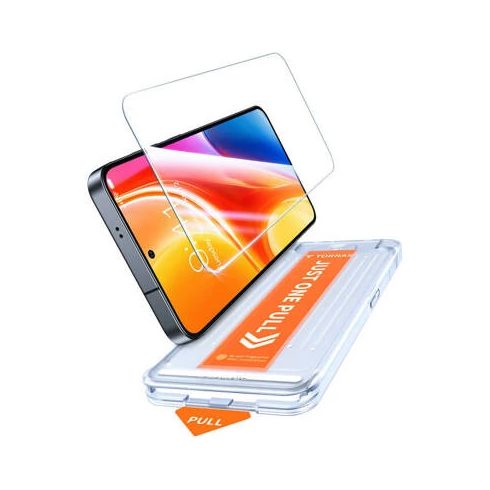 TORRAS Install Master képernyővédő üveg Samsung Galaxy S25