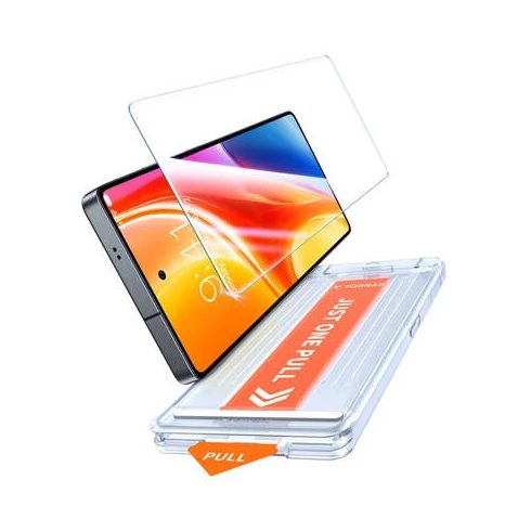 TORRAS Install Master képernyővédő üveg Samsung Galaxy S25 Plus