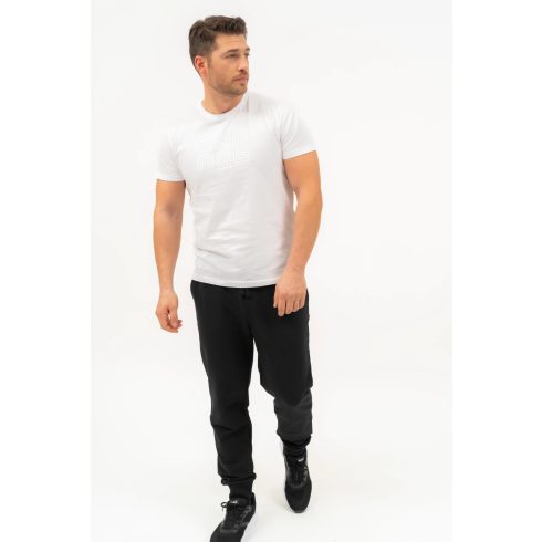 BUDMIL modern fit póló Férfi L fehér 20300443-001251-0499