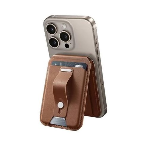 ESR HaloLock Grip Mágneses kártyatartó-kitámasztó barna