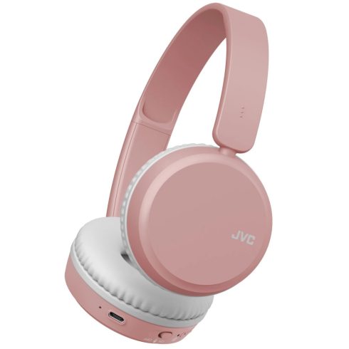 JVC HA-S36W Összecsukható Bluetooth fejhallgató rózsaszín
