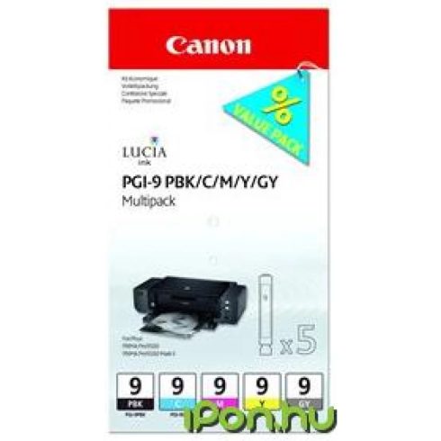 CANON PGI-9 PBK/C/M/Y/GY Multi EREDETI