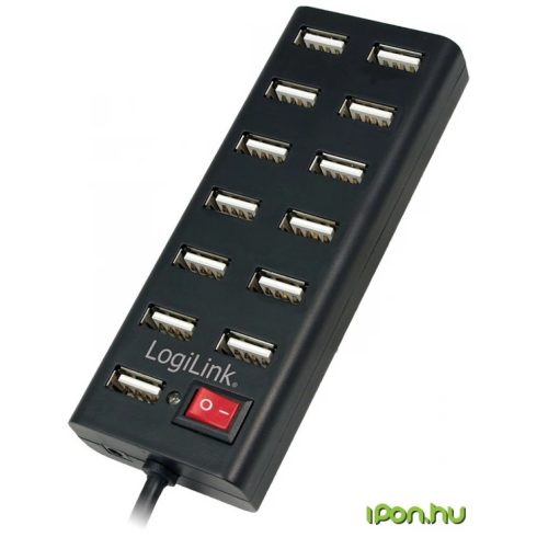 LOGILINK USB 2.0 Hub 13 Port with On - Off Switch