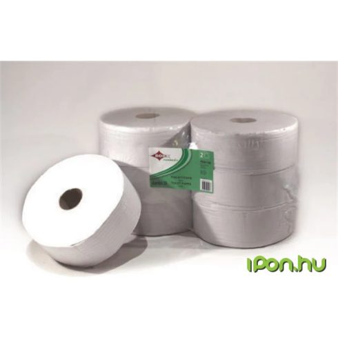Toalettpapír 2 rétegű nagytekercses 28 cm átmérő fehér