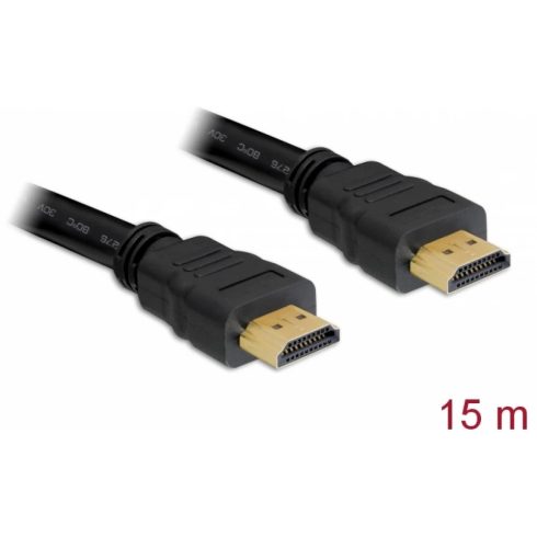 DELOCK HDMI Összekötő Fekete 15m 82710