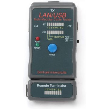 GEMBIRD NCT-2 Cable tester for UTP STP USB cables