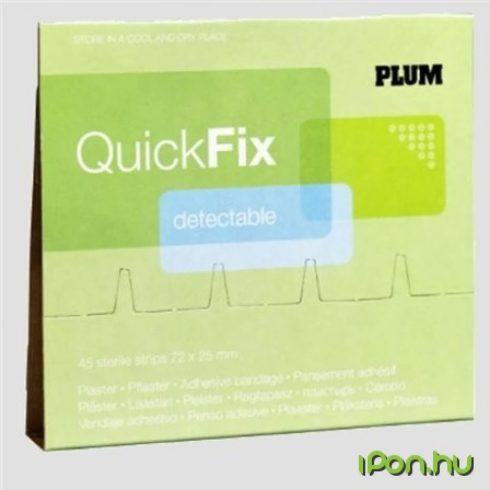 PLUM Sebtapasz utántöltő 45 darabos kék PLUM