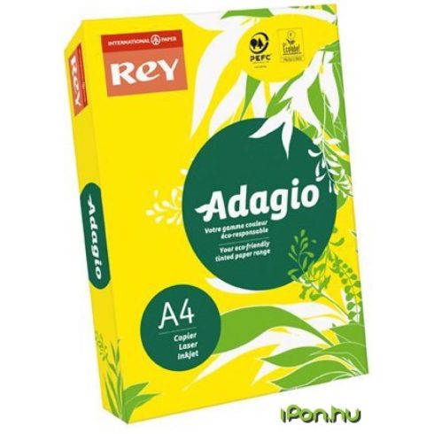 REY Másolópapír színes A3 80 g Adagio intenzív sárga