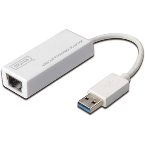 DIGITUS DN-3023 USB 3.0 UTP Átalakító Fehér 5cm 1Gbps fehér