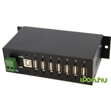 STARTECH ST7200USBM USB 2.0 ipari 7 Port HUB