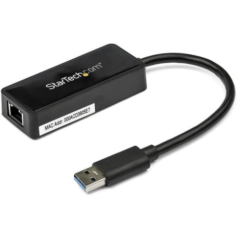 STARTECH USB31000SPTB USB 3.0 UTP Összekötő 5cm 1Gbps fekete
