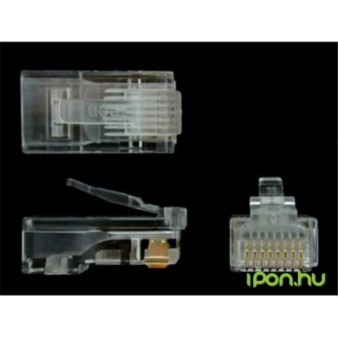 STARTECH UTP Csatlakozó Átlátszó 2cm CRJ4550PK