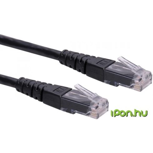 ROLINE UTP CAT6 Összekötő Fekete 3m 21.15.1555-50