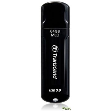 TRANSCEND JetFlash 750 64GB USB 3.0 Fekete