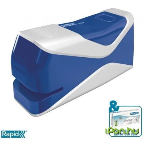 RAPID Tűzőgép elektromos 24/6 26/6 10 lap Fixativ 10BX kék