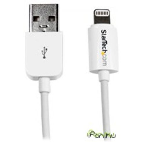 STARTECH Lightning USB Töltő/adatkábel Fehér 1m USBLT1MW