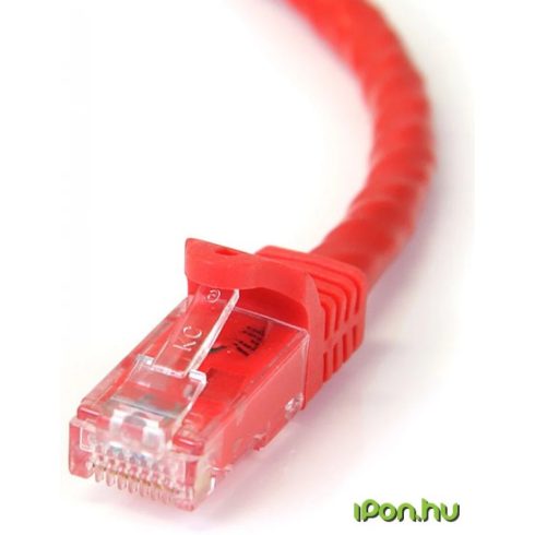 STARTECH UTP CAT6 Összekötő Piros 3m N6PATC3MRD