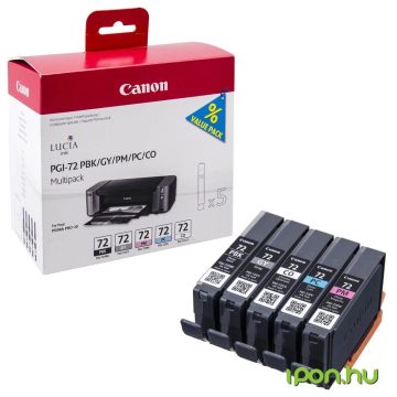 CANON PGI-72PBK/GY/PM/PC/CO Multi-Pack EREDETI