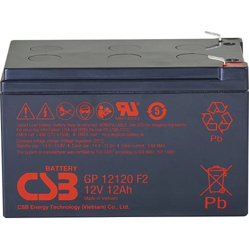 CSB GP12120 12V/12Ah