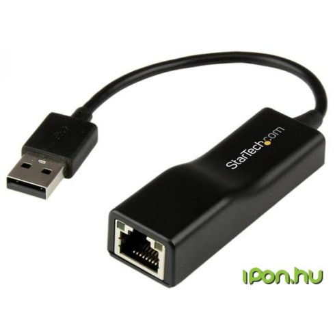 STARTECH USB2100 USB UTP Átalakító 15cm 100Mbps fekete