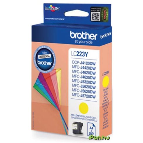 BROTHER LC-223Y EREDETI