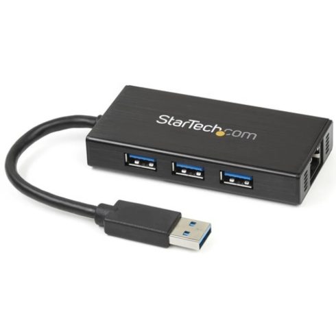 STARTECH ST3300GU3B USB 3.0 UTP Átalakító 15cm 1Gbps fekete