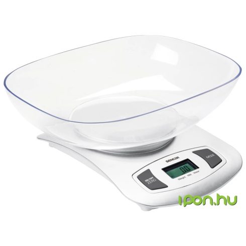 SENCOR SKS 4001WH konyhai mérleg