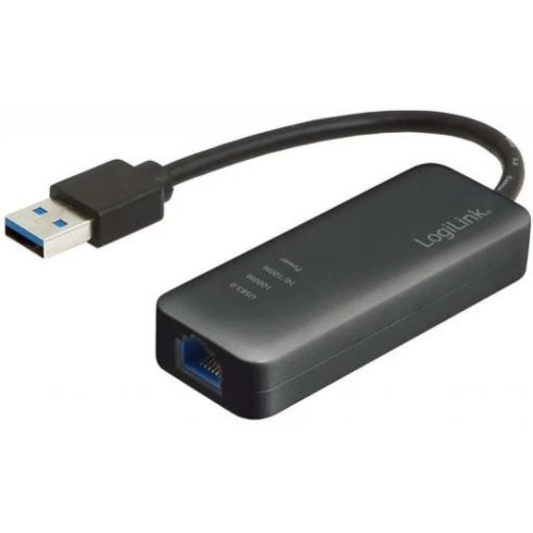 LOGILINK UA0184 USB 3.0 UTP Átalakító 10cm 1Gbps fekete