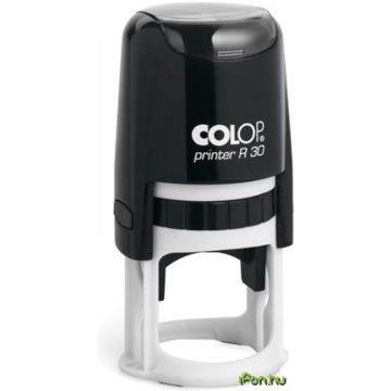 COLOP Bélyegző kör Printer R 30 kék cserepárnával