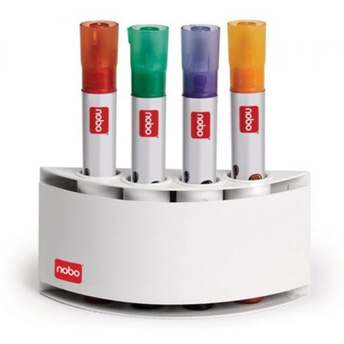 NOBO Mágneses tolltartó 4db marker tárolására