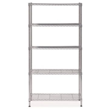 ALBA Polcrendszer fém 5 polc 200x90x35 cm