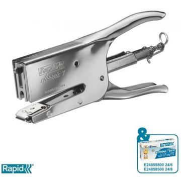 RAPID K1 Classic kézi tűzőgép króm
